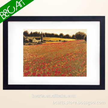 ZH(479) Realism Style Village Handmade Scenery Paintings